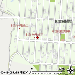 広島県広島市佐伯区杉並台12-9周辺の地図