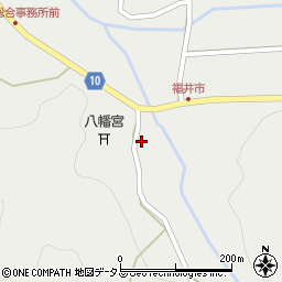 山口県萩市福井下3582周辺の地図