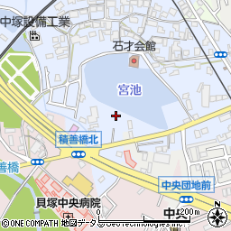 大阪府貝塚市石才559周辺の地図