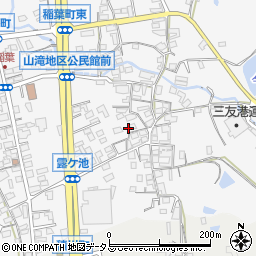 大阪府岸和田市稲葉町492周辺の地図