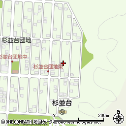 広島県広島市佐伯区杉並台59-7周辺の地図