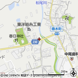 大阪府和泉市春木町596周辺の地図