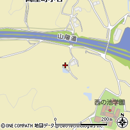 広島県東広島市高屋町小谷2208周辺の地図