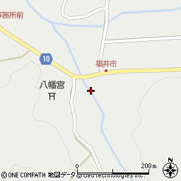 山口県萩市福井下3576周辺の地図