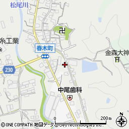 大阪府和泉市春木町832周辺の地図