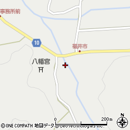 山口県萩市福井下3580周辺の地図