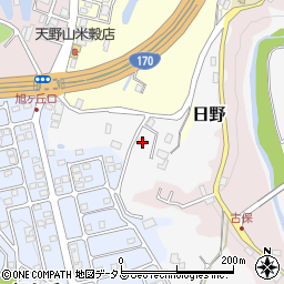 大阪府河内長野市日野246周辺の地図