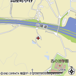 広島県東広島市高屋町小谷2207周辺の地図