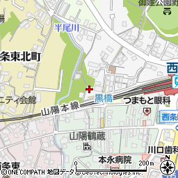広島県東広島市西条町西条406周辺の地図