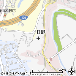 大阪府河内長野市日野229周辺の地図