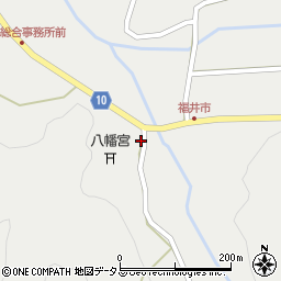 山口県萩市福井下3617周辺の地図