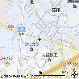 大阪府貝塚市窪田57周辺の地図