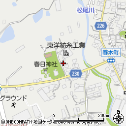 大阪府和泉市春木町601周辺の地図