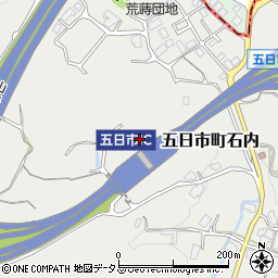 広島県広島市佐伯区五日市町大字石内1346周辺の地図