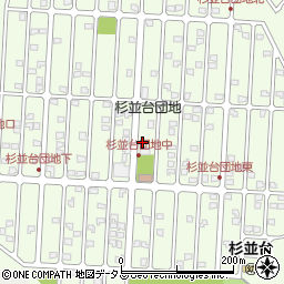 広島県広島市佐伯区杉並台26-5周辺の地図