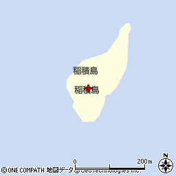 稲積島周辺の地図