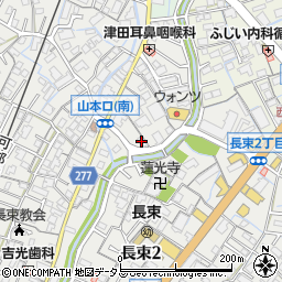 セブンイレブン広島長束３丁目店周辺の地図