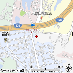 大阪府河内長野市日野257周辺の地図
