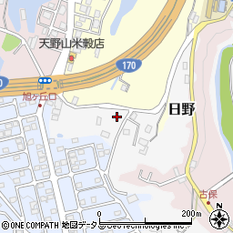 大阪府河内長野市日野250周辺の地図