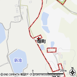 大阪府貝塚市半田830周辺の地図