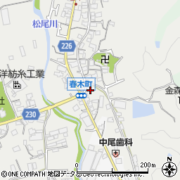 大阪府和泉市春木町821周辺の地図