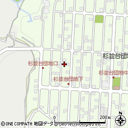 広島県広島市佐伯区杉並台11-4周辺の地図