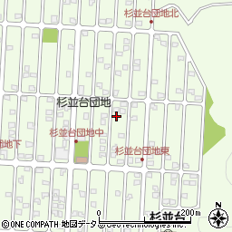 広島県広島市佐伯区杉並台28-3周辺の地図