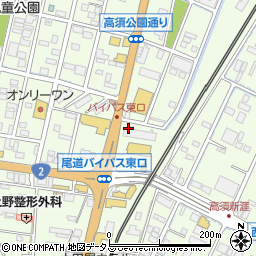 ポレスターブロードシティ高須町周辺の地図