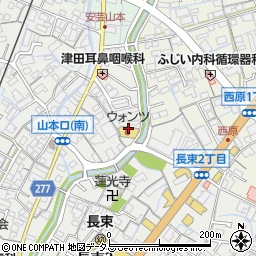プロフーズ広島店周辺の地図