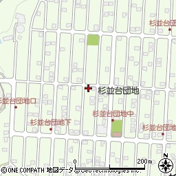 広島県広島市佐伯区杉並台14-1周辺の地図