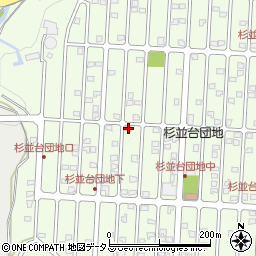 広島県広島市佐伯区杉並台13-1周辺の地図