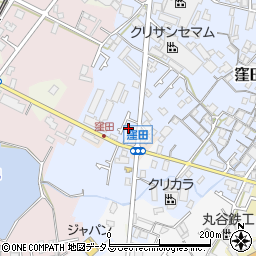 大阪府貝塚市窪田108-16周辺の地図