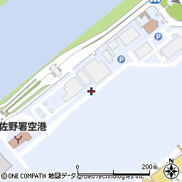 大阪府泉南郡田尻町泉州空港中周辺の地図