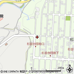 広島県広島市佐伯区杉並台9-1周辺の地図