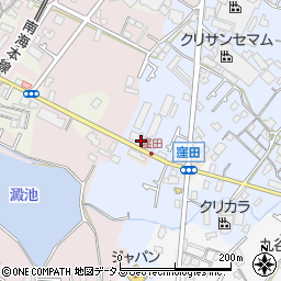 大阪府貝塚市窪田126-4周辺の地図