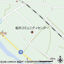 船木コミュニティセンター周辺の地図