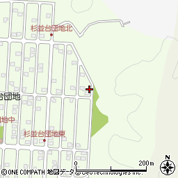 広島県広島市佐伯区杉並台63-8周辺の地図
