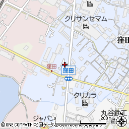大阪府貝塚市窪田108周辺の地図