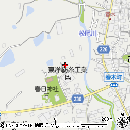 大阪府和泉市春木町590周辺の地図