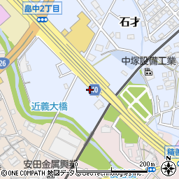 大阪府貝塚市石才315周辺の地図
