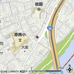 ヤマト運輸広島西原支店周辺の地図