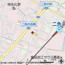 もち吉　貝塚店周辺の地図