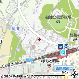 広島県東広島市西条町西条467周辺の地図