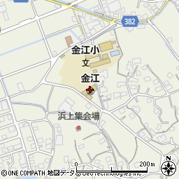 金江周辺の地図