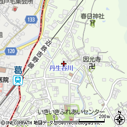 奈良県高市郡高取町丹生谷8周辺の地図