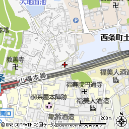 広島県東広島市西条町西条586周辺の地図