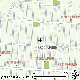 広島県広島市佐伯区杉並台21-8周辺の地図