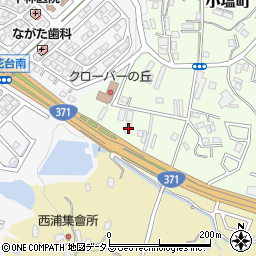 大阪府河内長野市小塩町417周辺の地図