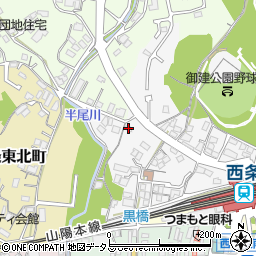 広島県東広島市西条町西条401周辺の地図