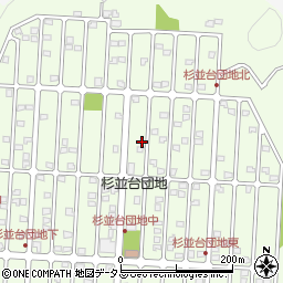 広島県広島市佐伯区杉並台30-15周辺の地図